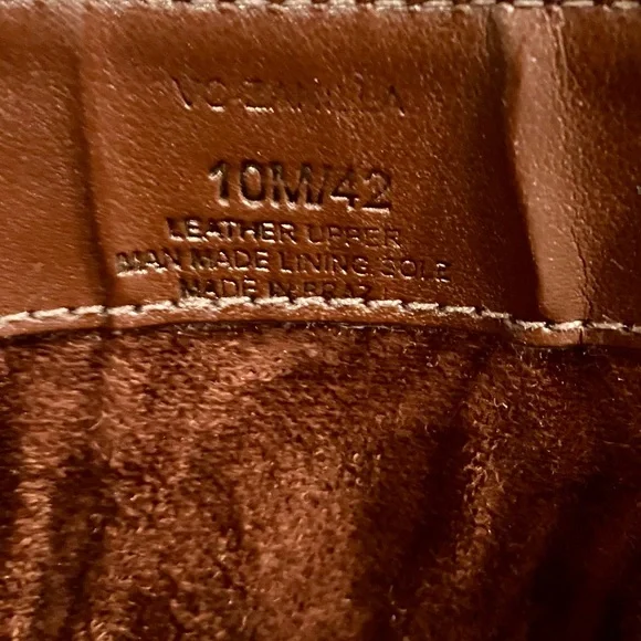 Vince Camuto Women's Zanilla Booties Brown Chocolate Craving Size 10M (Eur42) - Picture 5 of 6